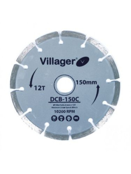 Villager Dcb125c-dijamantska rezna ploca 125 mm ( 023777 )