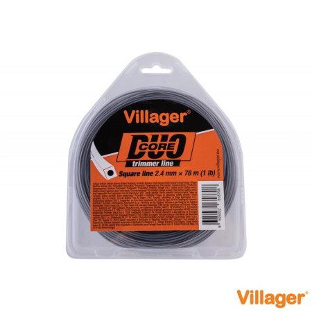 Villager silk za trimer 2.4mm X 15m - Duo core - četvrtasta nit ( 068391 ) - Img 1