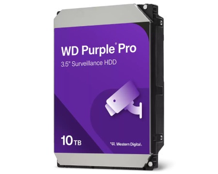 Wd 10TB 3.5" SATA III 512MB 7.200 WD102PURP Purple Pro hard disk