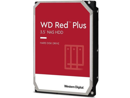 WD 3,5" SATA 8TB red plus CMR WD80EFZZ ( 0001248870 )