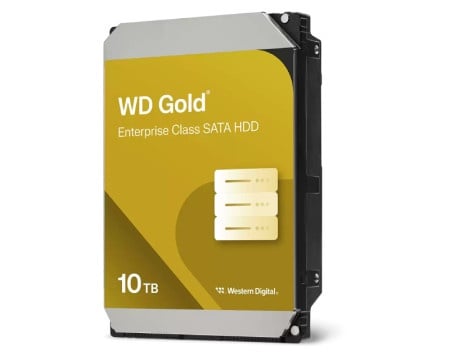 WD WD102KRYZ 10TB 3.5" SATA III 256MB 7.200 Gold hard disk