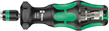 Wera 826 T kraftform turbo odvijač sa držačem za bitove Rapidaptor, 1/4" x 146 mm ( WERA 057480 )