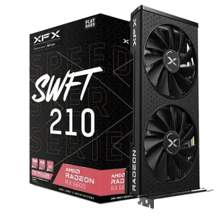 XFX amd radeon rx-6600 swift210 gddr6 8gb 128bit hdmi/3xdp graficka karta