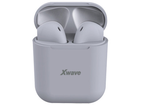 Xwave BT TWS stereo slusalice sa mikrofonom v5.0 + EDR/baterija 45mAh/2-3h/kutija-baza za punjenje 350mAh ( Y10 gray ) - Img 1