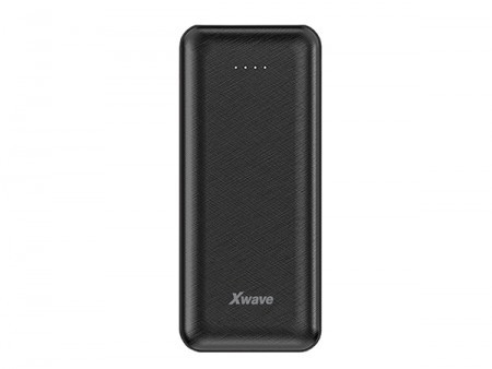 Xwave dodatna baterija(punjač) 5000mAh/2.4A /USB mesta za punjenje/USB Type-C/ kab ( NT 05 black ) - Img 1