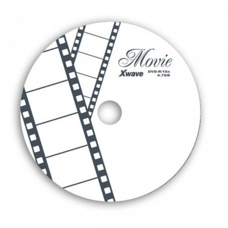 XWave DVD-R 4.7GB 16X MOVIESTYLE ( 55MS6/Z ) - Img 1
