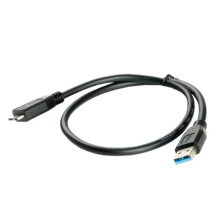 XWave kabl 3.0 USB A - USB 3.0 Micro-B M/M 0,5m crni (za ext. hard), 5GB DATA ( Kabl usb 3.0 A - micro-B M/M 0,5m 5GB DATA )