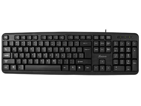 Xwave tastatura crna USB, USA slova ( X 07 ) - Img 1