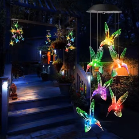 Yiwu Viseća solarna LED lampa "kolibri" ( 20405-5808 )