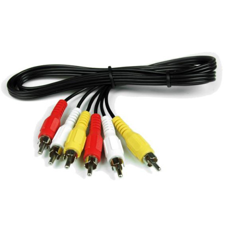 Zed electronic kabel 3cinch-M na 3cinch-M - V12-5 - Img 1