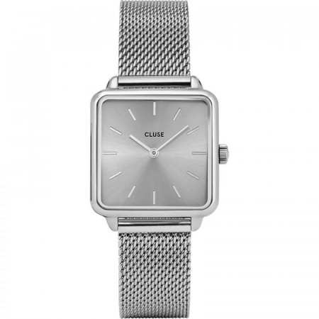 Ženski cluse la garconne sivi srebrni ručni sat sa srebrnim pancir kaišem ( cl60012 ) - Img 1