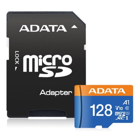 A-Data micro sdxc128gbuhs-i class10a1-retail w/1 adapter ( 068996 )