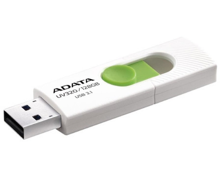 A-Data USB flash 128GB 3.1 AUV320-128G-RWHGN belo zeleni - Img 1
