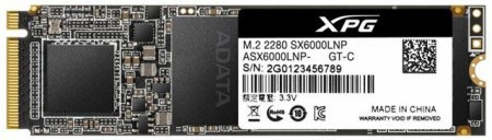 Adata M.2 256GB PCIe NVMe ASX6000LNP-256GT-C SSD disk ( 0141163 )