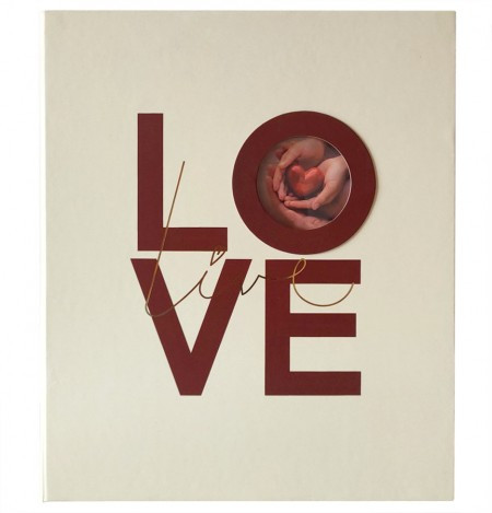 Album 13x18/200 love,live white ( K2920W )