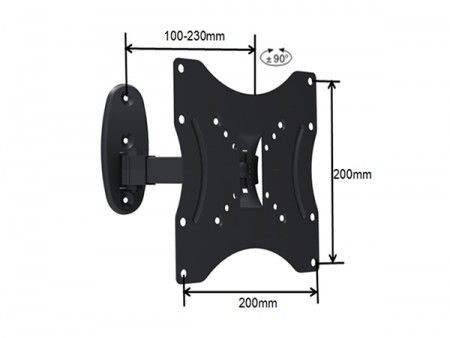Alpha support TV nosac SHORT 17"-42 VESA:200x200