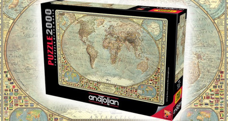 Anatolian Puzzle World Map 2000 elemenata ( 139350 )