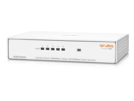 Aruba HPE Networking Instant On 1430 5-port Gigabit Unmanaged Layer 2 ...