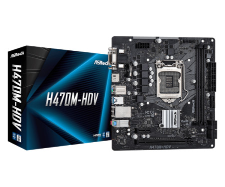 ASRock 1200 ASRock H470M-HDV 90-MXBG50-A0UAYZ matična ploča