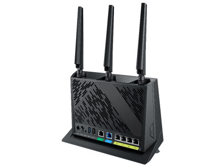 Asus bežični ruter RT-AX86U PRO Wi-Fi/AX5700 mesh WiFi 6/4804Mbps/861Mhz, gaming/3 antene/crna ( RT-AX86U PRO )