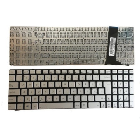 Asus tastatura za laptop N56 N56V N56VM N56VZ N56SL veliki enter backlight siva ( 111143 )