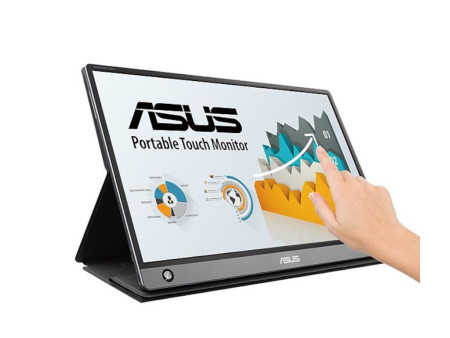 Asus ZenScreen MB16AMT 15.6"/IPS, touch/1920X1080/60Hz/5ms GtG/USB-C,Micro HDMI/baterija monitor ( 90LM04S0-B01170 )
