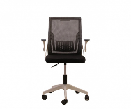 Aura ergonomična kancelarijska stolica crno - bela (yt-022)