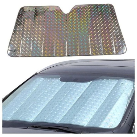 Auto oprema i kozmetika štitnik od sunca hologramski za auto šoferšajbnu 140x70cm carline 700680 ( 3604 )