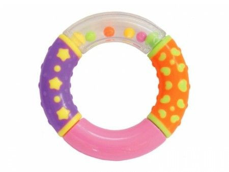 Baby Mix igračka zvečka šareni prsten ( 6310036 )