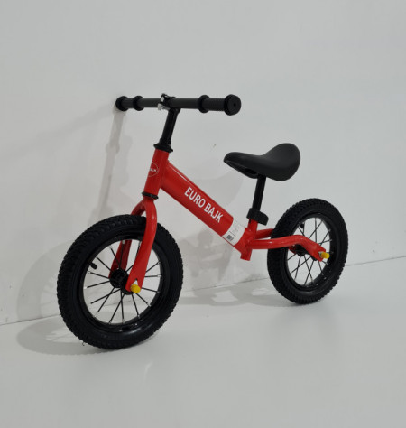 Balans Bike BMX 12&quot; Bicikl za najmlađe bez pedala - Crveni - Img 1