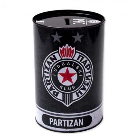 Bank, kasica, metalna, Partizan ( 301344 ) - Img 1