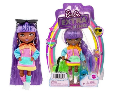 Barbie Extra Minis Ljubičasta kosa ( 088560 )