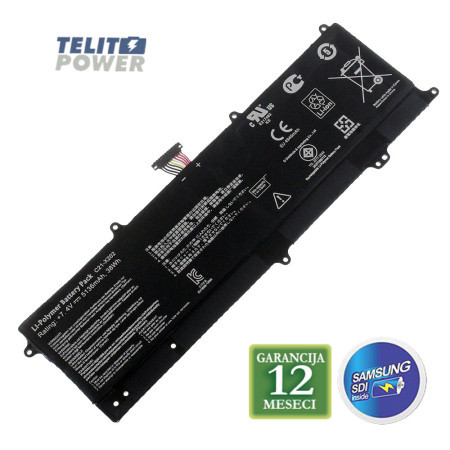 Baterija za laptop ASUS VIVOBOOK S200 S201 X202 Series C21-X202 7.4V 38Wh ( 2178 ) - Img 1