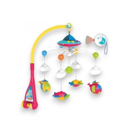 Bbo toys muzicka vrteska avioni 0m+ (he0304) ( HE0304 )