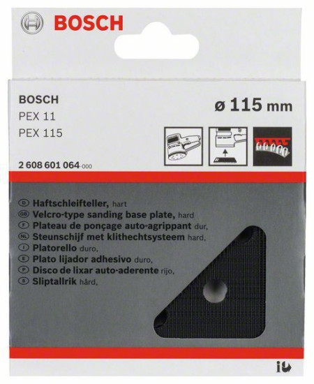 Bosch brusni tanjir tvrdi, 115 mm ( 2608601064 )