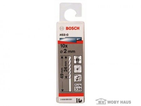 Bosch burgija za metal 2 x 24 x 49 mm hss-g ( 2608595051 )