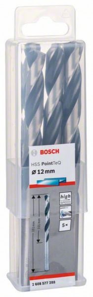 Bosch HSS spiralna burgija PointTeQ 12,0 mm ( 2608577288 )