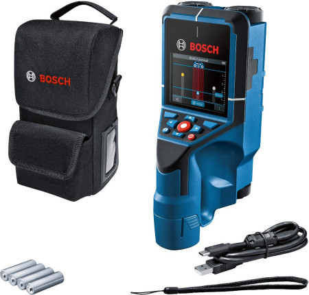 Bosch wallscanner D-tect 200 C detektor struje - kablova pod naponom sa torbom, 0601081600 - Dual power source: moguć je rad sa 12V/10,8V L
