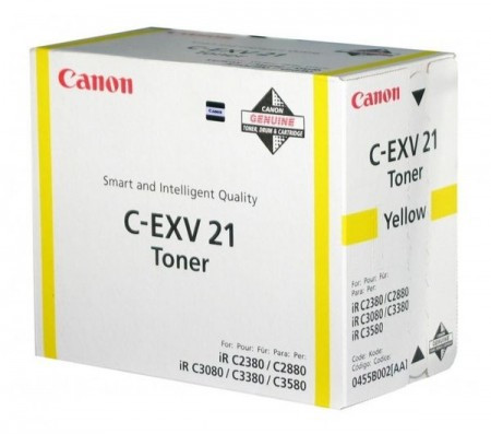 Canon yellow toner cartridge C-EXV21 - Img 1