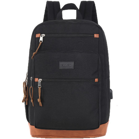 Canyon laptop backpack for 15.6 inch 100% Polyester ( CNS-BPS5BBR1 ) - Img 1