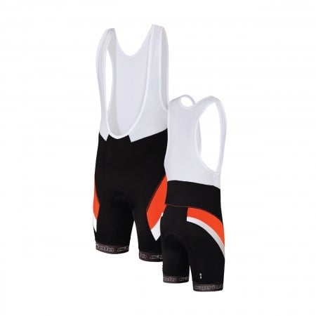 Capriolo odeća biciklističko odelo black/white/orange vel xl ( 282800-WX )