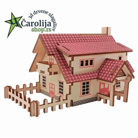 Čarolijashop 3d drvene puzzle - MALI RANČ ( 792)