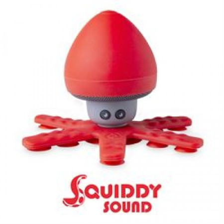 Celly bluetooth vodootporni zvučnik sa držačima u crvenoj boji ( SQUIDDYSOUNDRD ) - Img 1