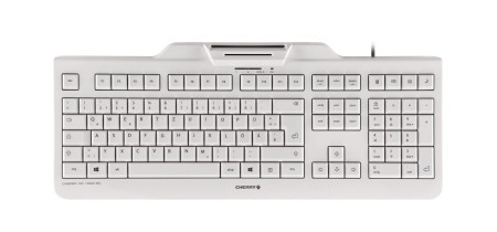 Cherry KC-1000SC tastatura sa čitačem smart kartica, USB, bela ( 2518 )