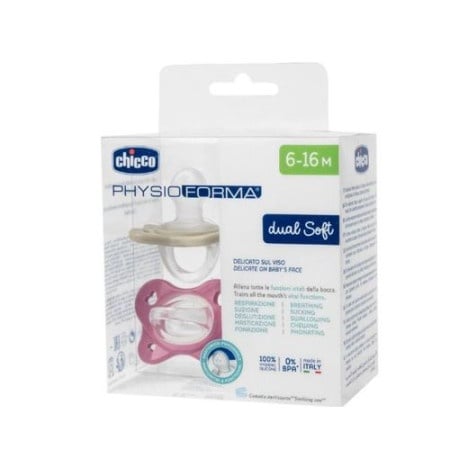 Chicco laža dual soft pink 6-16m 2kom ( A086827 )