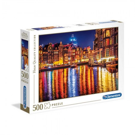 Clementoni puzzle 500 hqc amsterdam ( CL35037 ) - Img 1