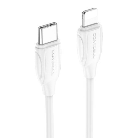 Comicell superior co-bx19 fast 20w 3a type c na lightning 2m beli Usb data kabal ( U2002 )