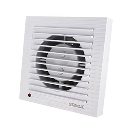 Commel ventilator fi 100mm 12w 130m3 34db zaklopka tajmer ( c420-102 ) - Img 1