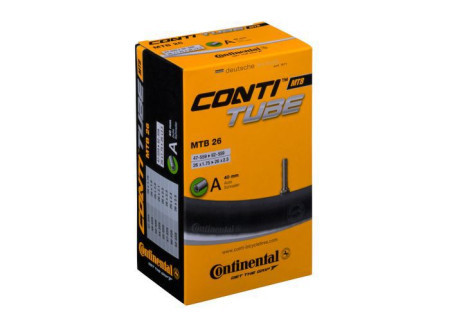 Continental guma unutrašnja 26x1,75-2,5 continental mtb 26 40mm a/v ( GUM-0181611/J44-42 )