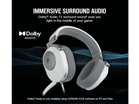 Corsair hs65 surround žicne/ca-9011271-eu/bela Slušalice ( CA-9011271-EU )